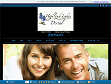 Tablet Screenshot of highlandlakesdental.com